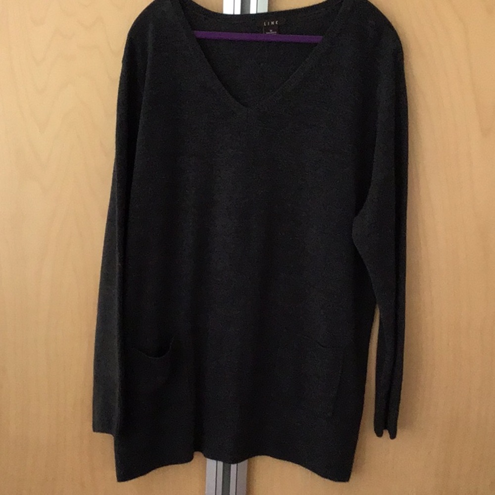 Link 3X sweater dark grey